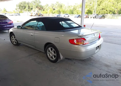 2002 Toyota Camry Solara Se/Sle из США, поврежденный, VIN 2T1FF28P42C569447
